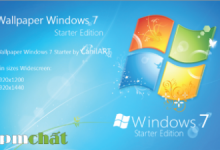 Downloads Windows 7 Starter Full Version - Chính hãng - Links Onedrive