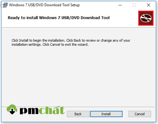 Hướng dẫn cài đặt Windows USB/DVD Download Tool